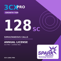 3CX 128SC PRO Annual License from SPARK Services