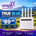 SPARK True Blue nationwide 5G and 4G internet with Velox modem