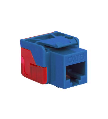 MODULE, CAT 6, EZ, 400 PK, BLUE