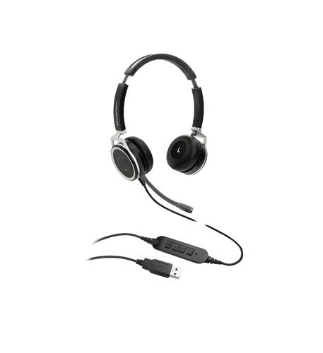 USB Corded Dual Headset
