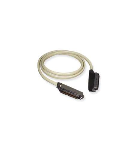 25-PAIR CABLE ASSEMBLY, M-M, 90deg, 15'