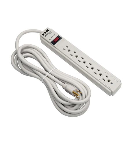 6 OUTLET SURGE STRIP 15' CORD