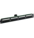 PATCH PANEL,F/TELCO,6P2C,24-PORT,1RM