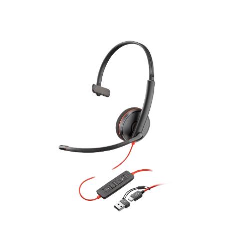 BLACKWIRE 3210 MONO USB-C/A