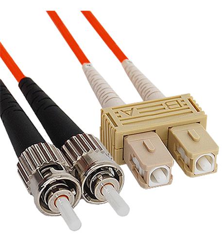 JUMPER, SC-ST, DUPLEX, MM, 62.5/125µm,3M