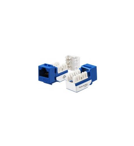 CAT5 JACK BLUE 25 PACK