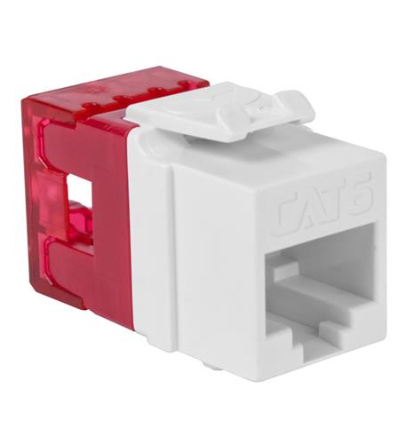 MODULE, CAT 6, HD, 400 PK, No JackEZ, WH