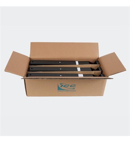 RUNWAY KIT, WALL SUPPORT, TRIANGLE, 6PK