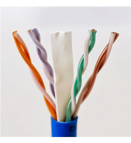 CAT6 PLENUM VALUE LINE 500 MHz BLUE