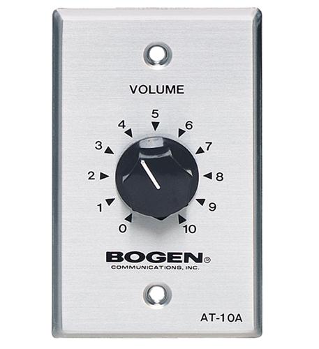 Bogen 10 Watt Attenuator Single Gang