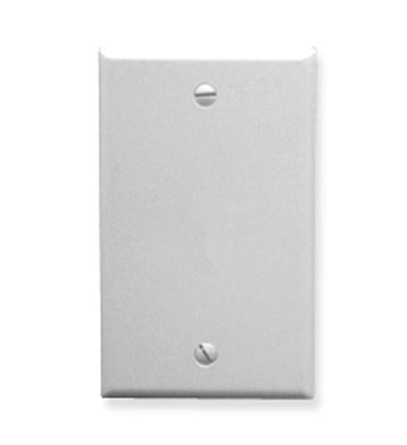 Flush Wall Plate Blank WHITE