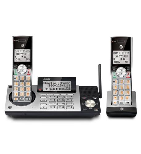2 handset answering system w/dual CID