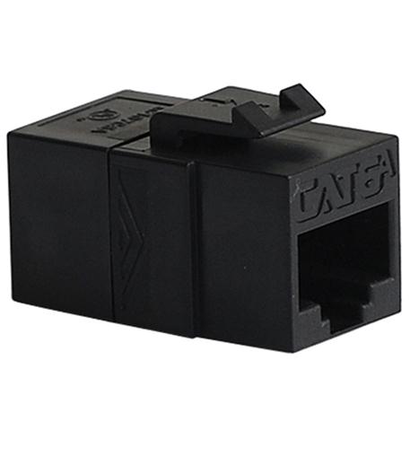 MODULE, COUPLER, CAT 6 25 PK, BLACK
