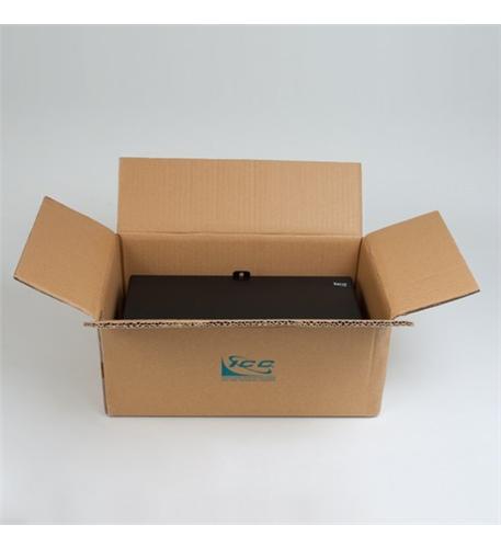 WALL ENCLOSURE,FIBER,2-PANEL,SINGLE DOOR