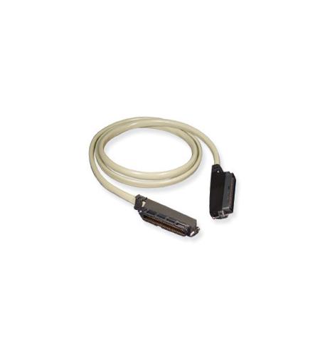 25-PAIR CABLE ASSEMBLY, M-M, 90deg, 5'