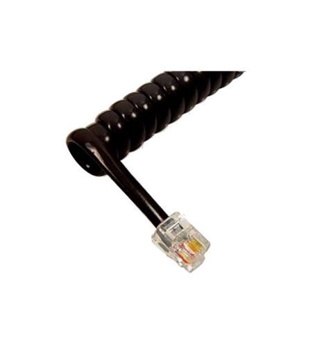 ICHA444025-FBK4  25' BLACK Handset Cord