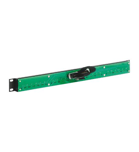 PATCH PANEL,F/TELCO,6P2C,24-PORT,1RM