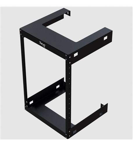 RACK, WALL MOUNT, 18in DEEP, 15 RMS