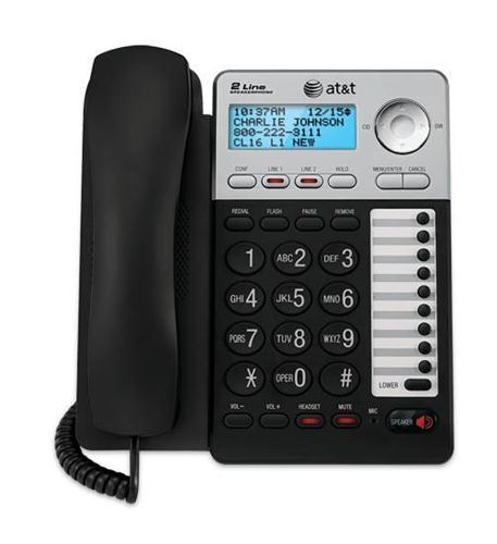 2-Line Speakerphone with Caller ID/CW
