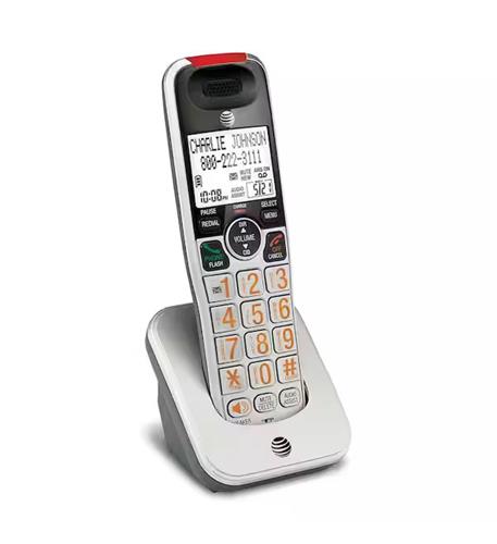 Accessory handset with Caller ID